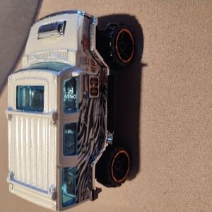 Die-Cast Toy Car with Blue Windows